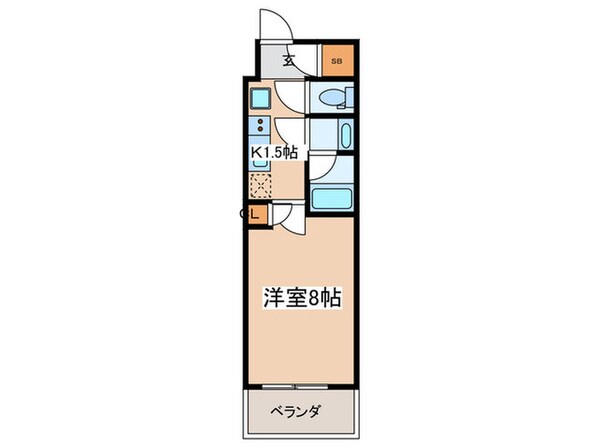 スプランディッド新横浜の物件間取画像